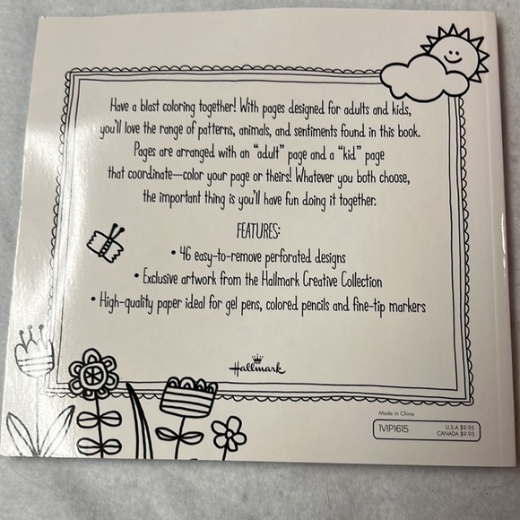 Hallmark Coloring Book - Picture 2 of 4